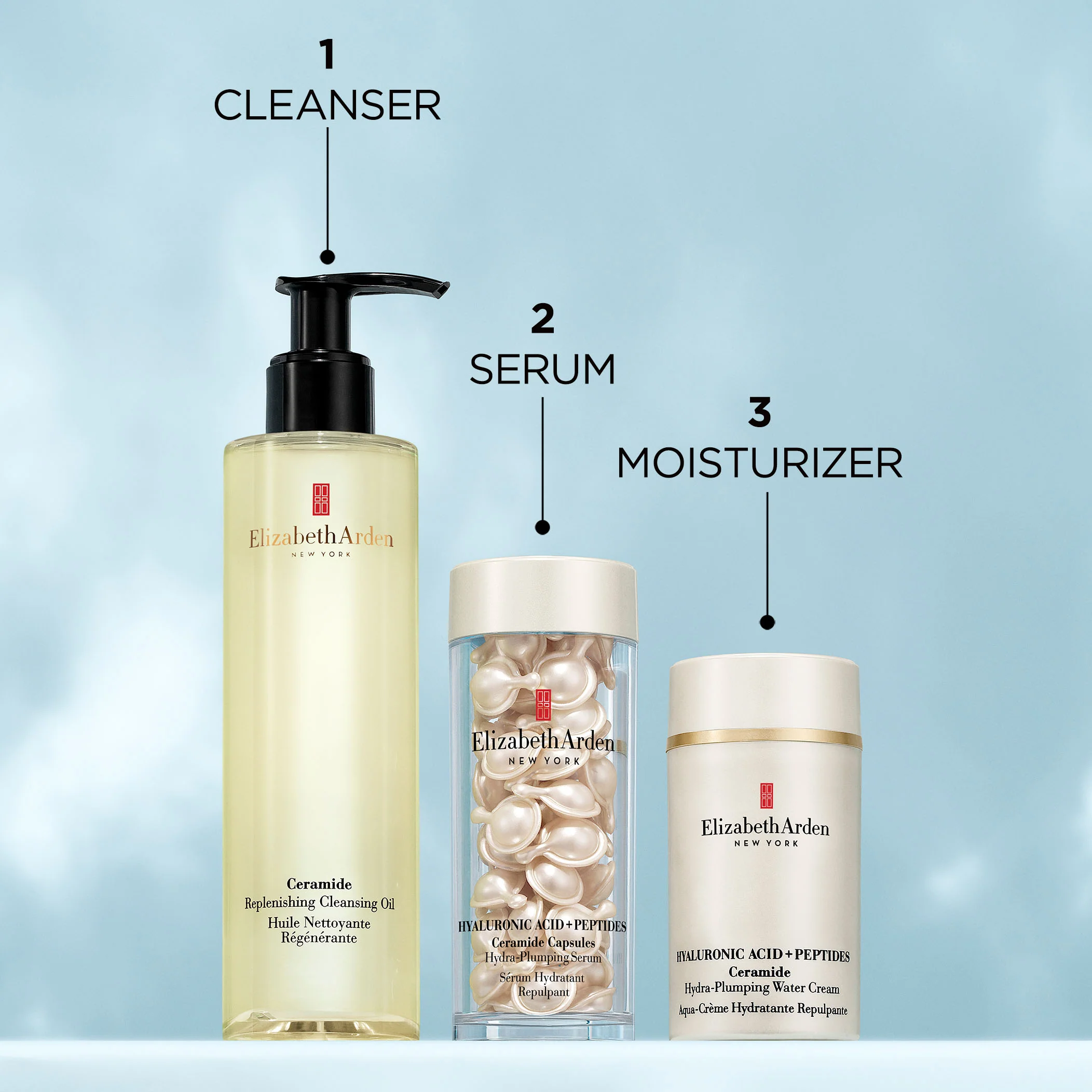 Hyaluronic Acid + Peptides Ceramide Hydra-Plumping Water Cream - Image 13